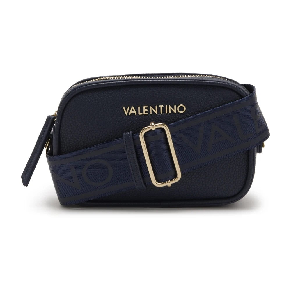 Valentino by Mario Valentino Crossbody Bag – Black Faux Leather
